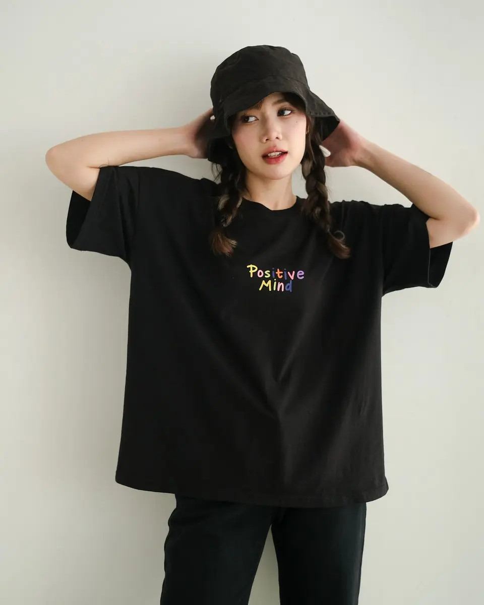 Positive Mind T-Shirt Black