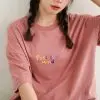 Positive Mind T-Shirt Dusty Rose - Image 2