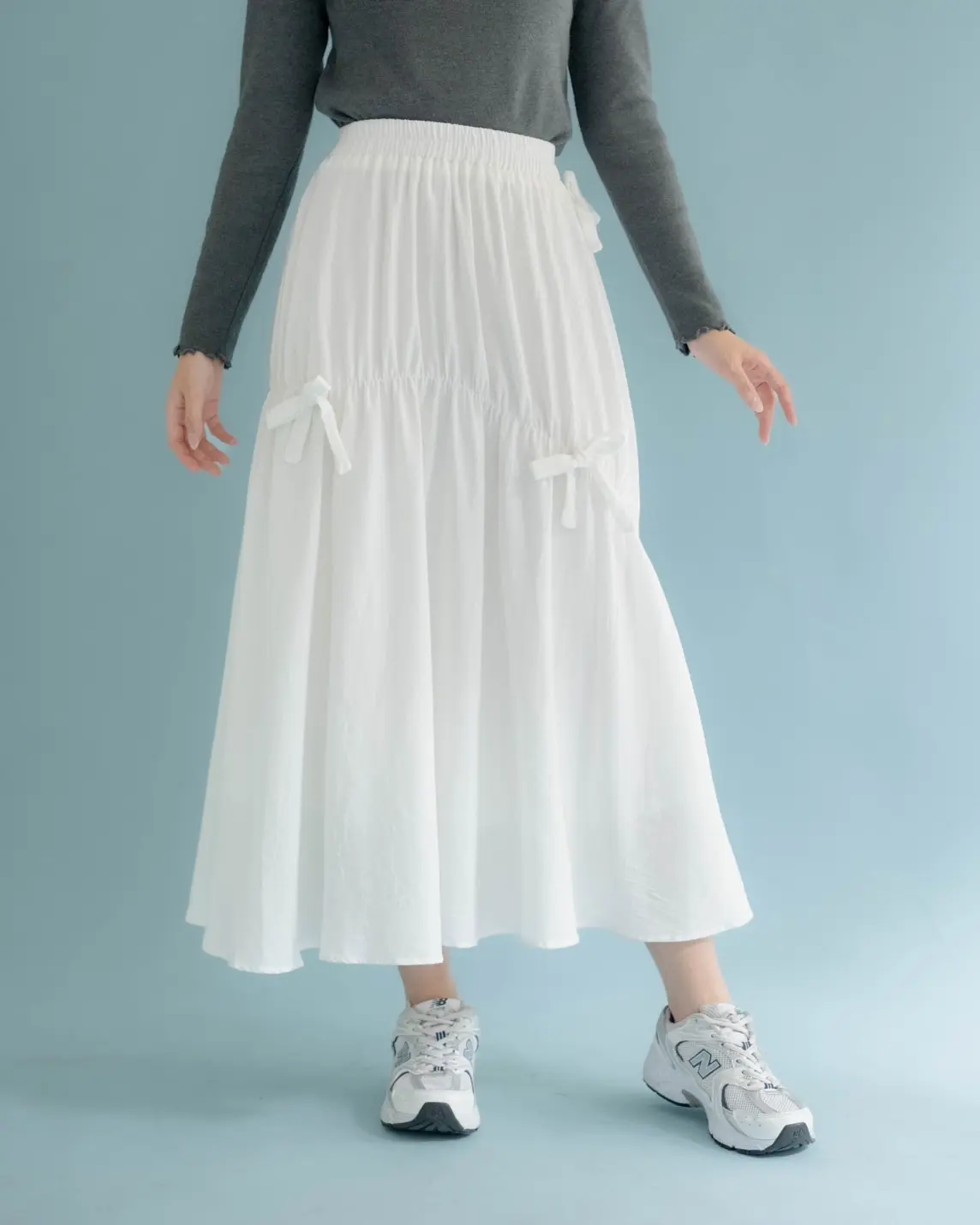 Qafira Skirt Kode Mr0239 Broken White - Image 3