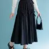Qafira Skirt Kode Mr0239 Black - Image 2