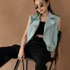 Quene Denim Vest Kode 159A Acid - Image 4