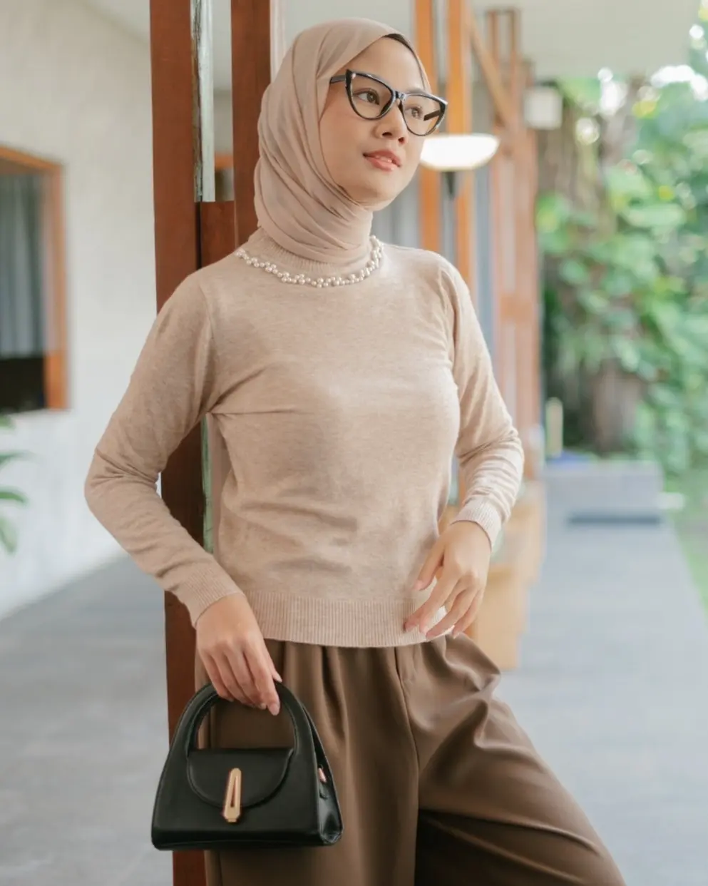 Ramona Longsleeve Kode 258A Khaki