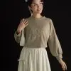 Ribbon Sweater Grey - Image 3