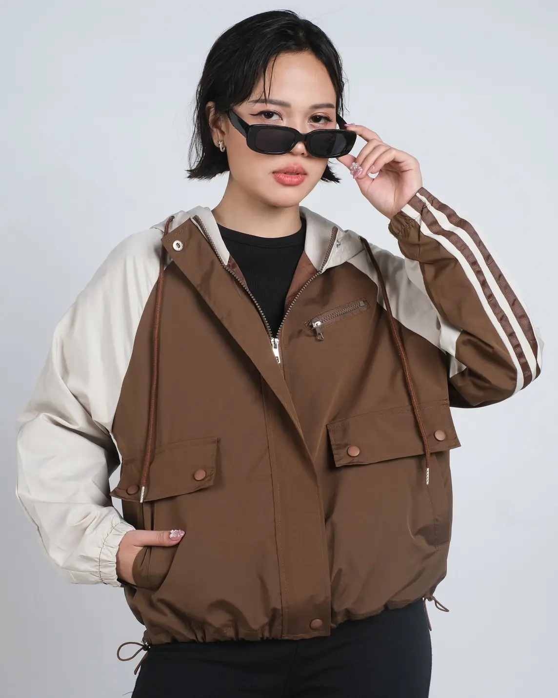Ruhina Jacket Kode 123A Brown