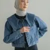 Saliza Denim Jacket Kode 242A Medium Blue - Image 3