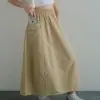 Suvika Skirt Kode 713 Khaki - Image 2