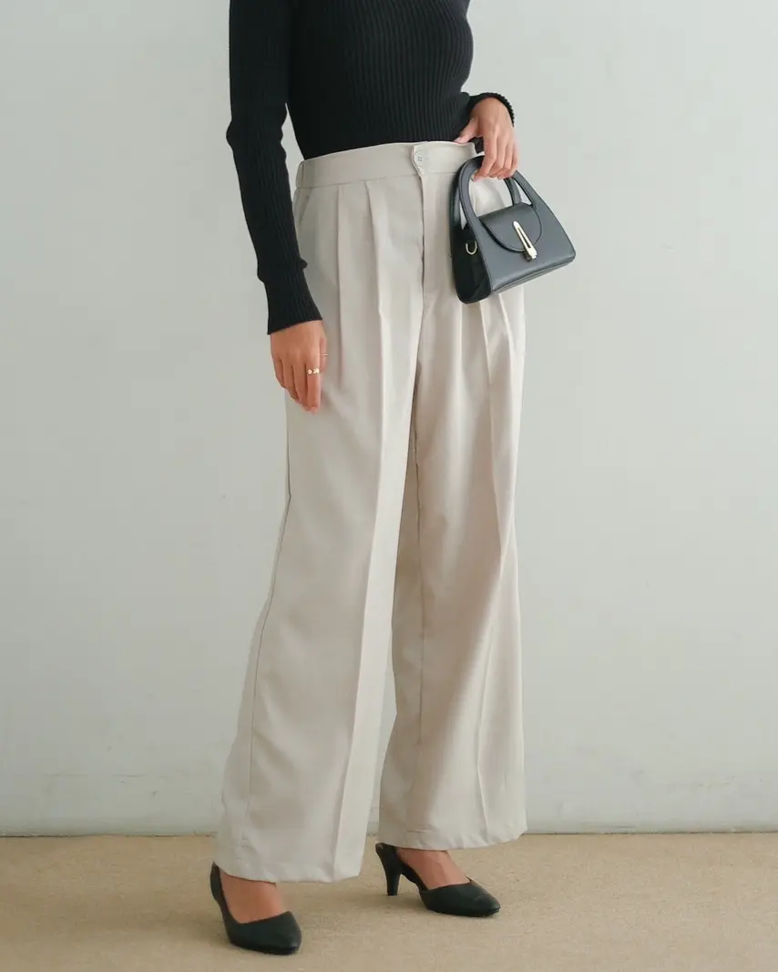 Tifara Pants Kode M050 Light Grey