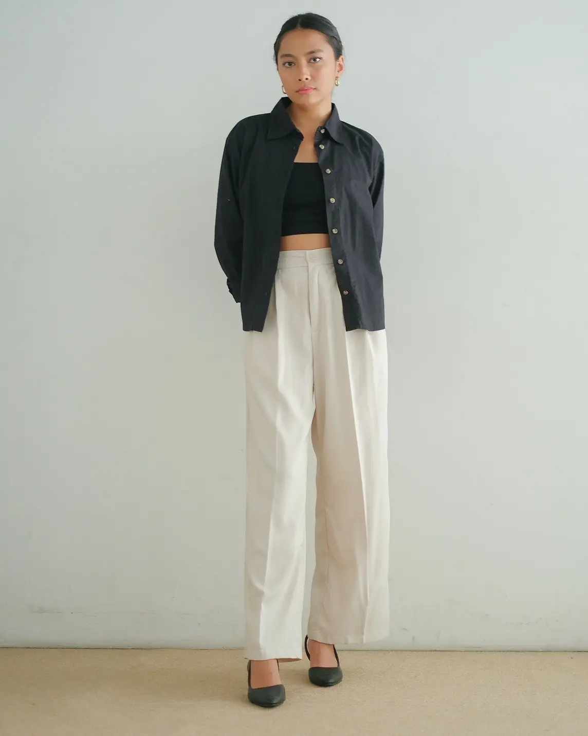 Tifara Pants Kode M050 Beige - Image 2