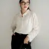 Trisya Shirt Kode 97 Ivory - Image 3