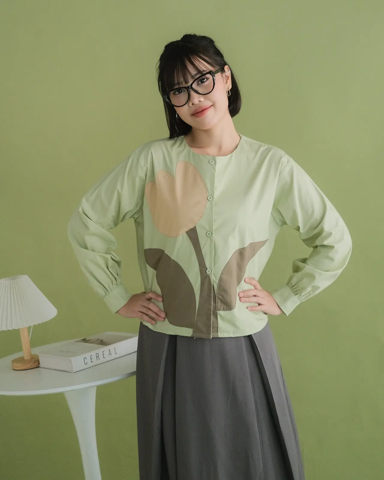 Tulip Blouse Mint