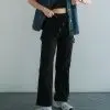 Yafie Cargo Pants Kode 143A Black - Image 2