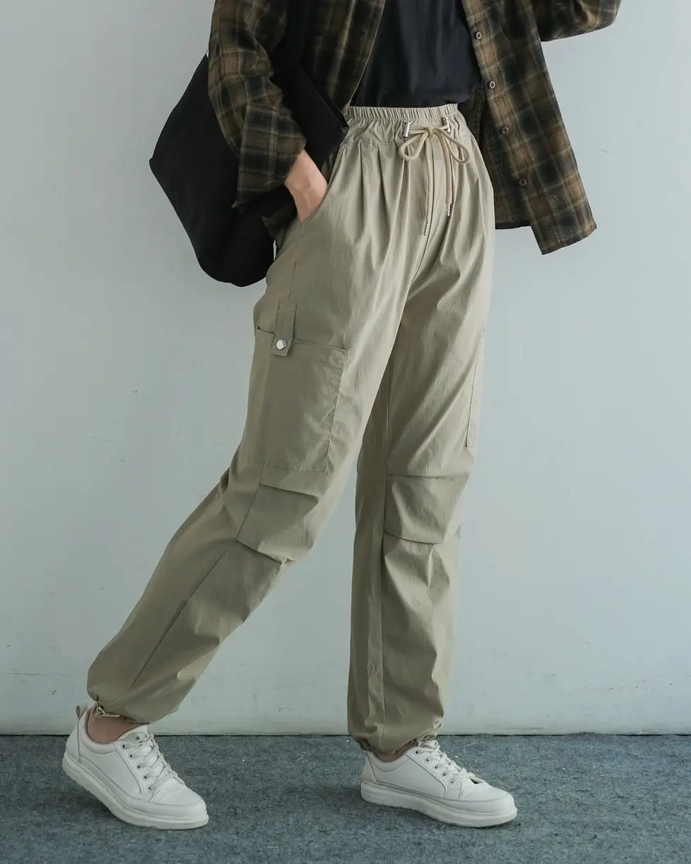 Yafie Cargo Pants Kode 143A Khaki