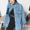 Yasfa Denim Shirt Light Blue - Image 3