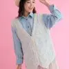 Yasha Vest Kode 120B Ivory