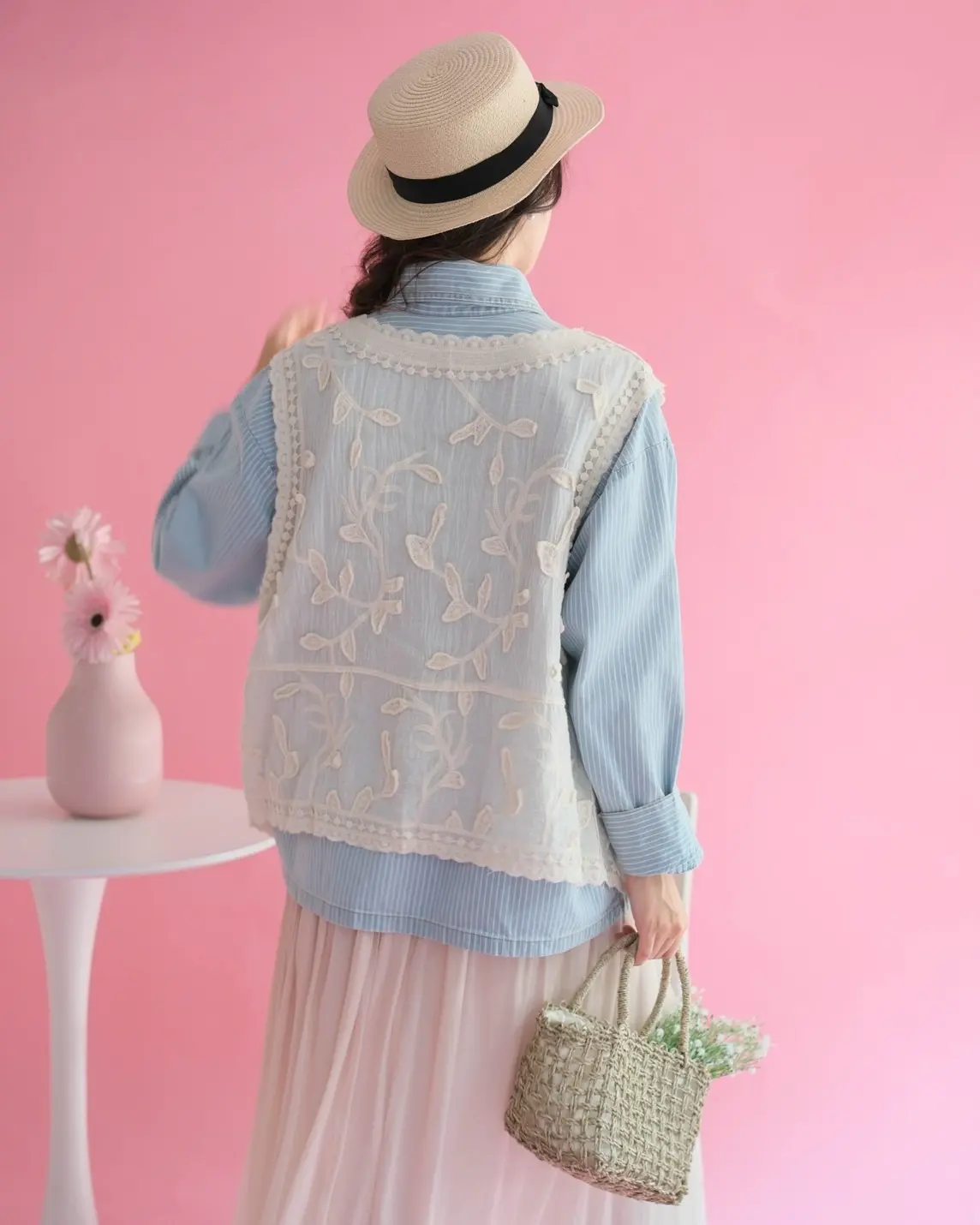 Yasha Vest Kode 120B Ivory - Image 3