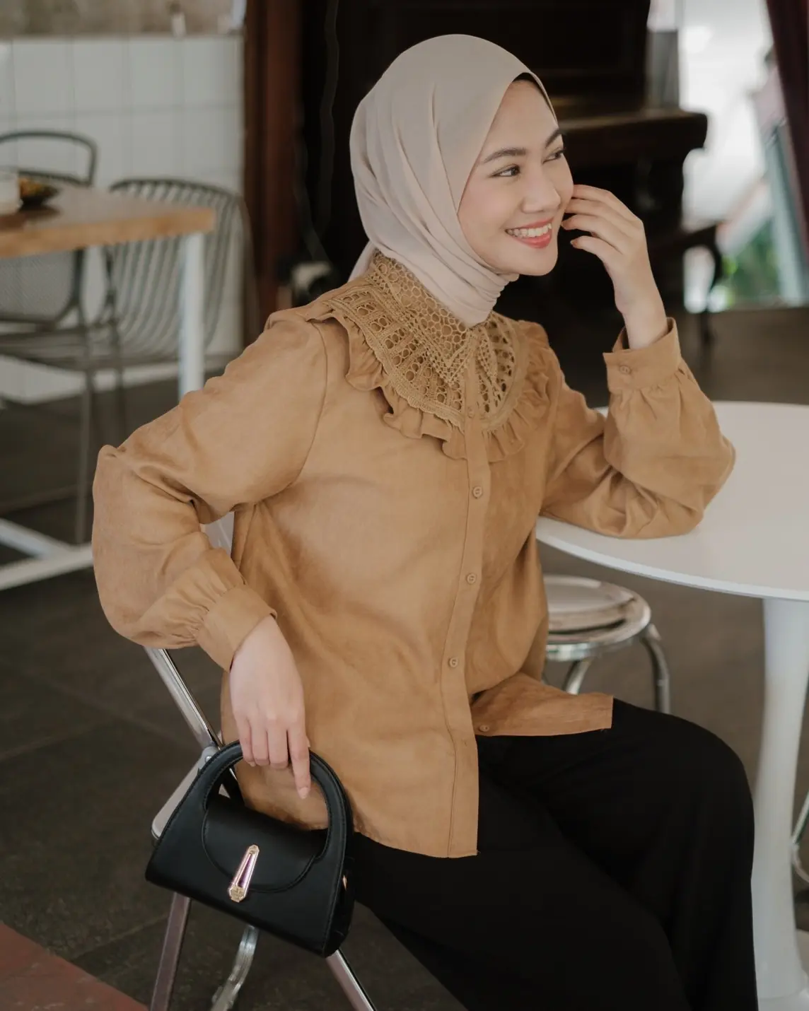 Zeva Shirt Kode 235A Cinnamon - Image 3