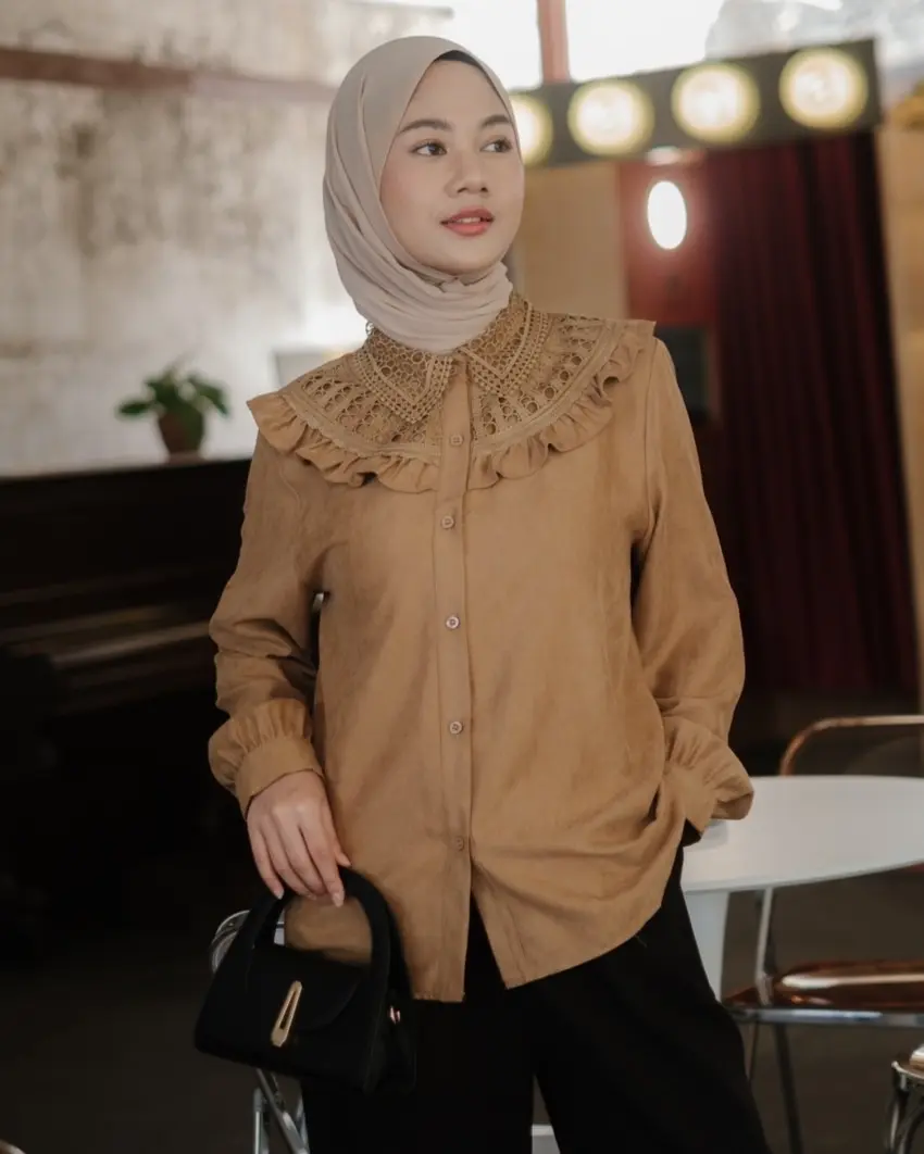 Zeva Shirt Kode 235A Cinnamon - Image 2