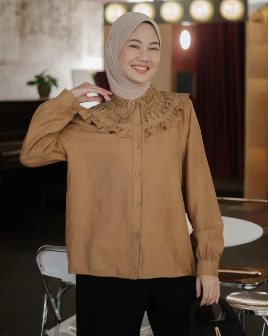 Zeva Shirt Kode 235A Cinnamon