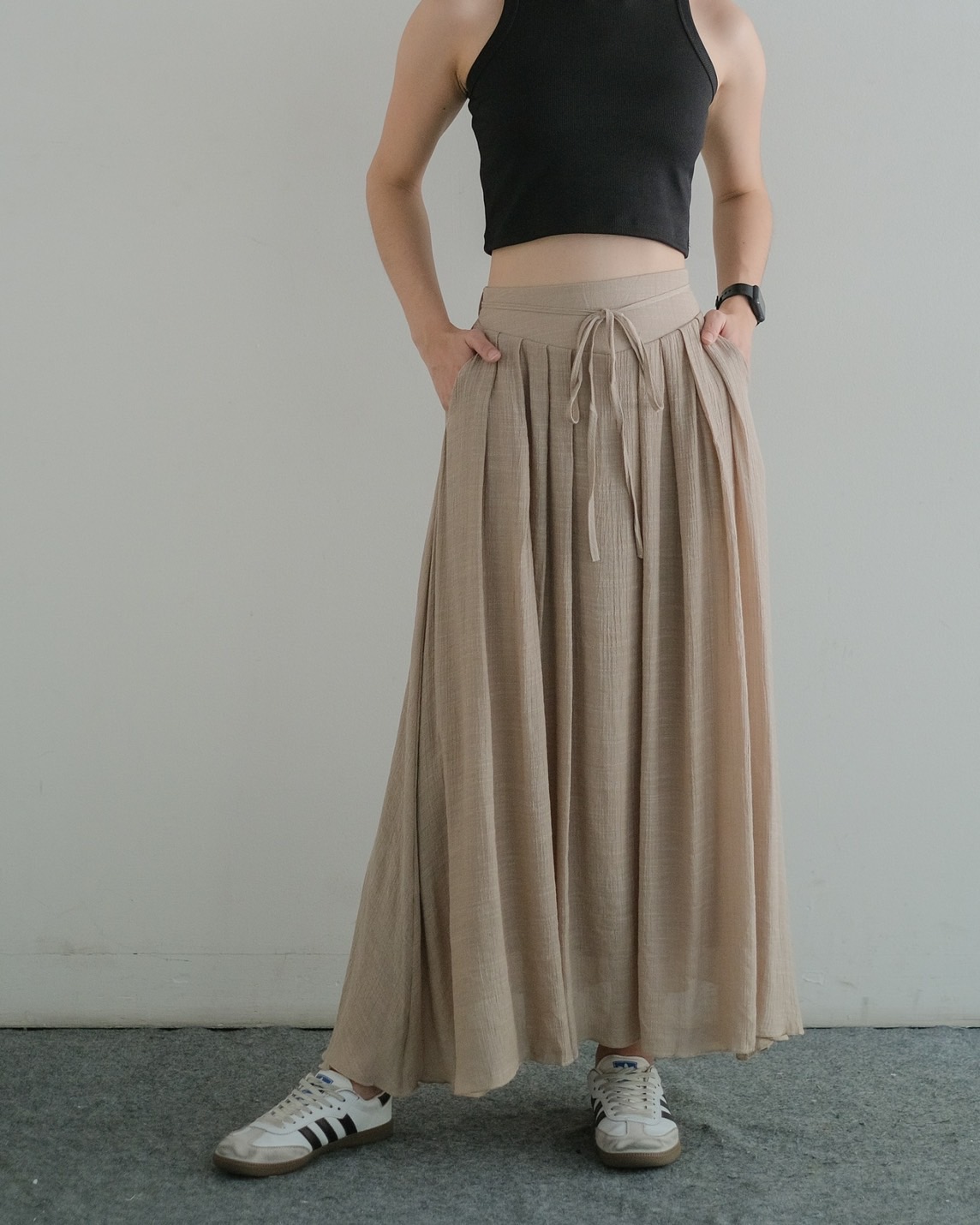Chasya Skirt Kode 122 Khaki - Image 2