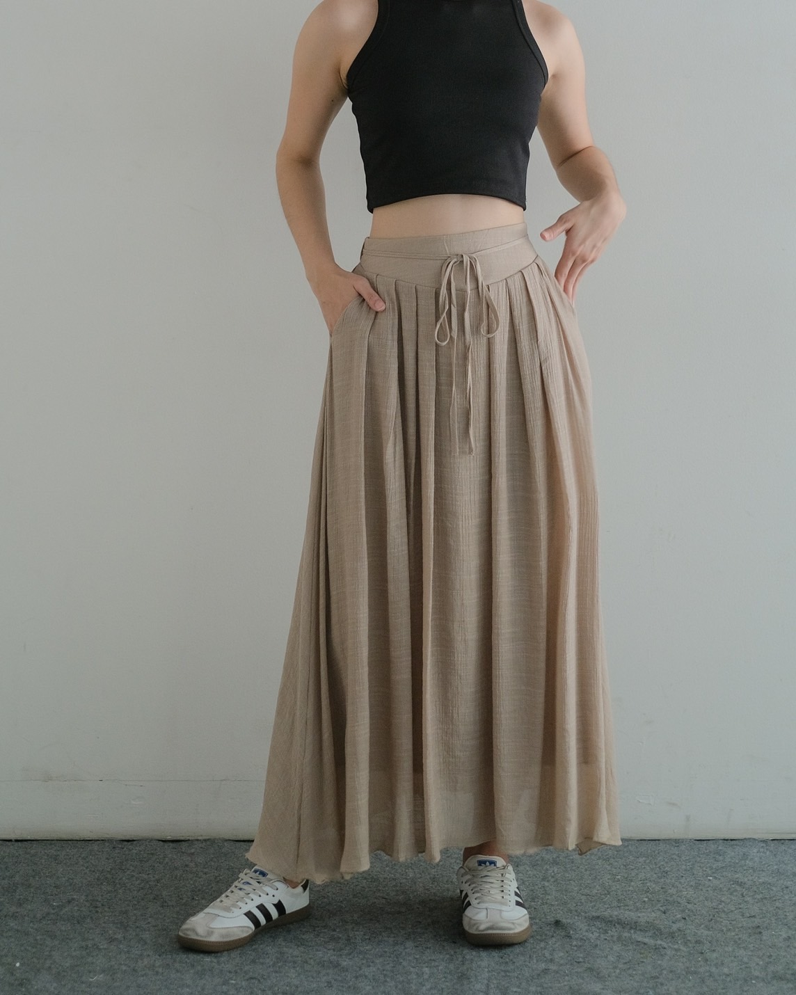 Chasya Skirt Kode 122 Khaki