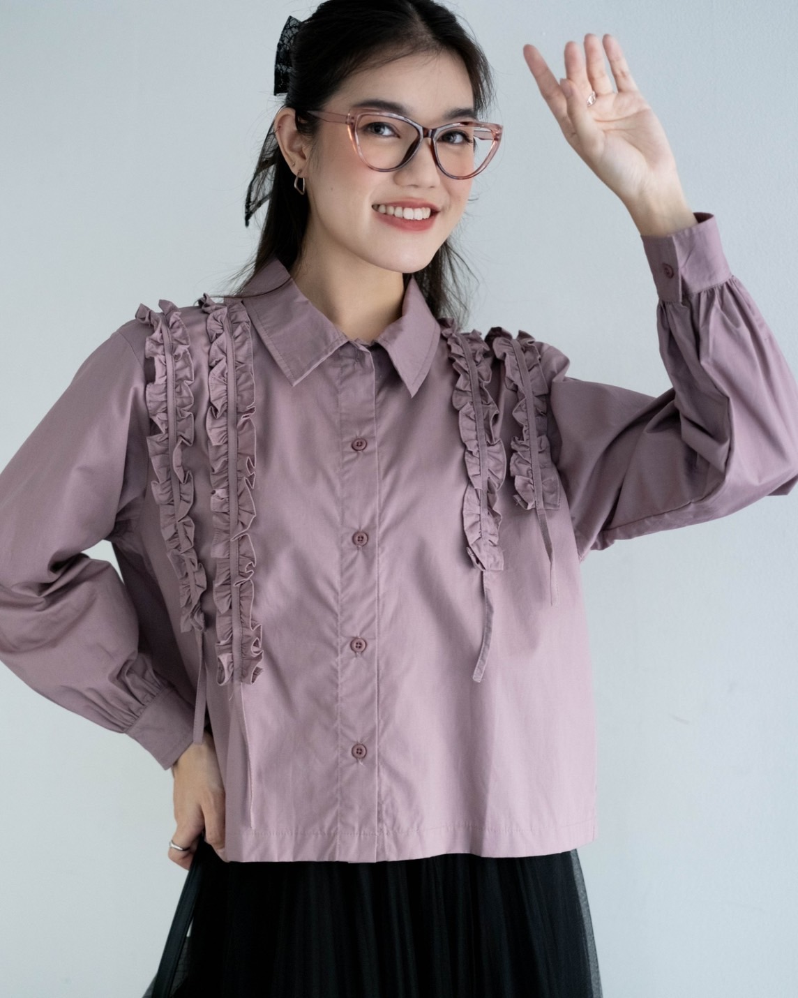 Kani Shirt Mauve - Image 2