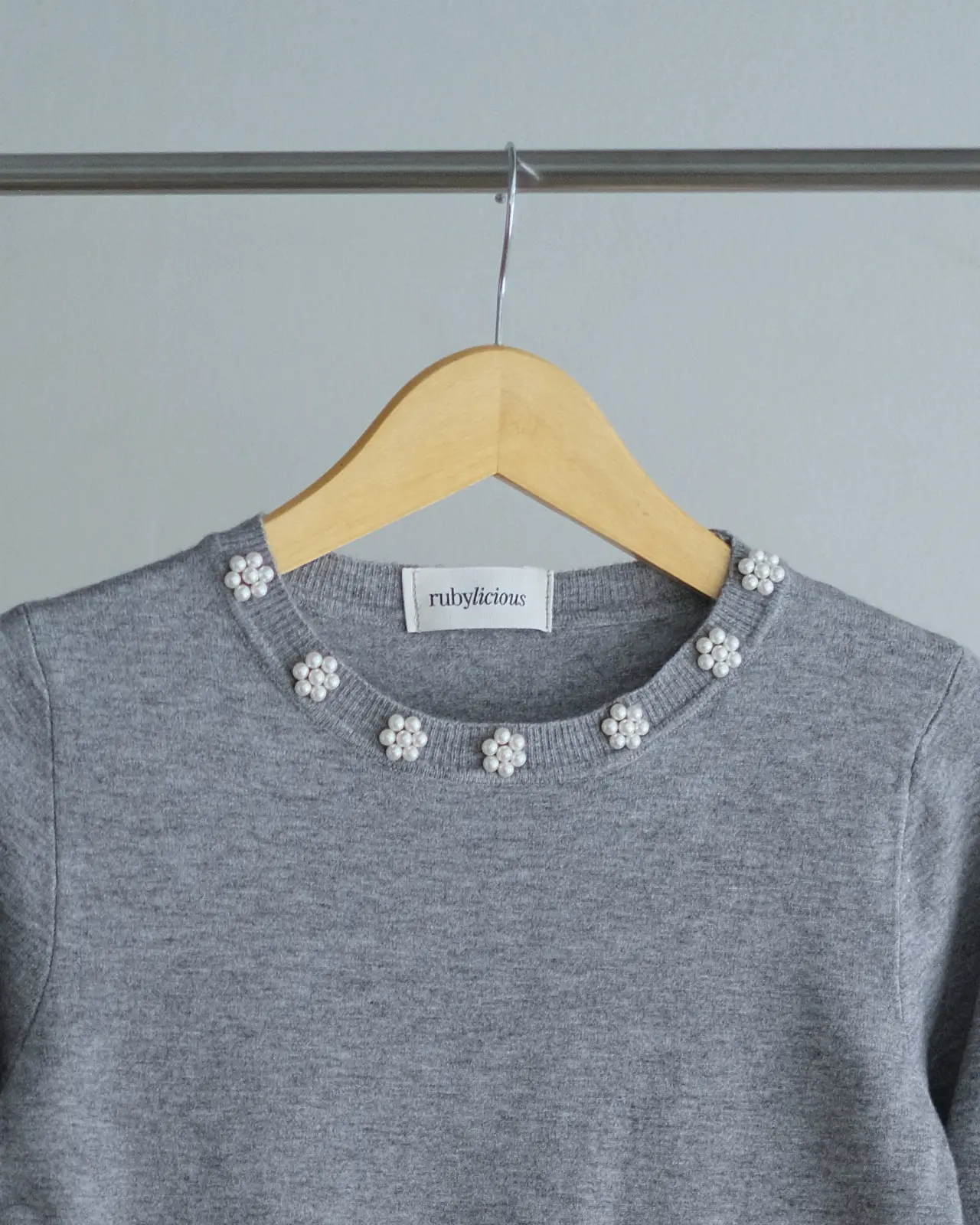 Alfiya Longsleeve Kode 256A Misty Grey - Image 3