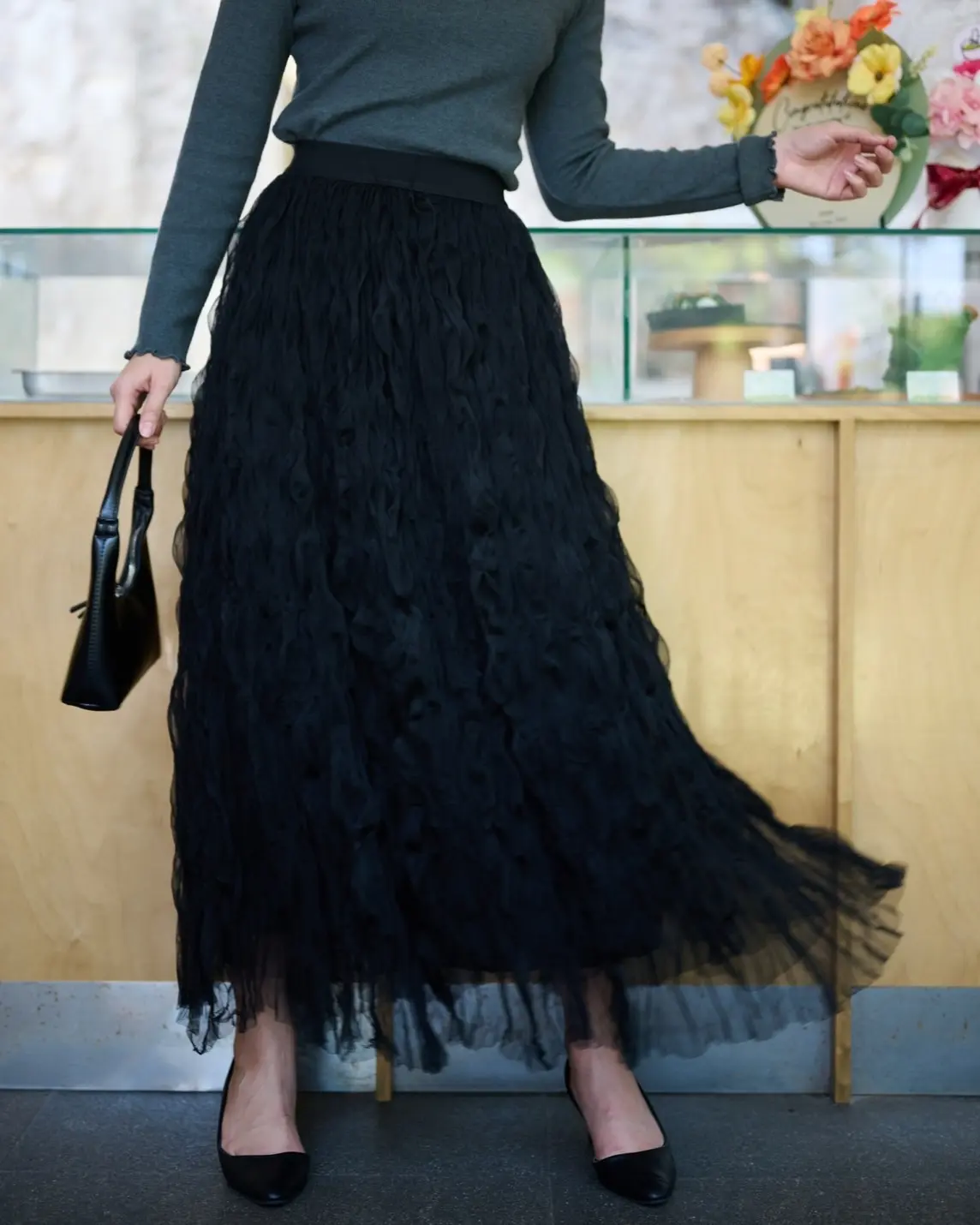 Fidya Skirt Kode 429 Black - Image 2