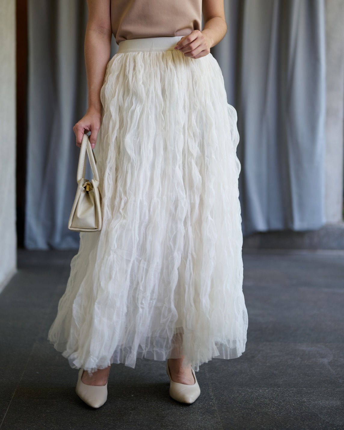 Fidya Skirt Kode 429 Ivory - Image 2