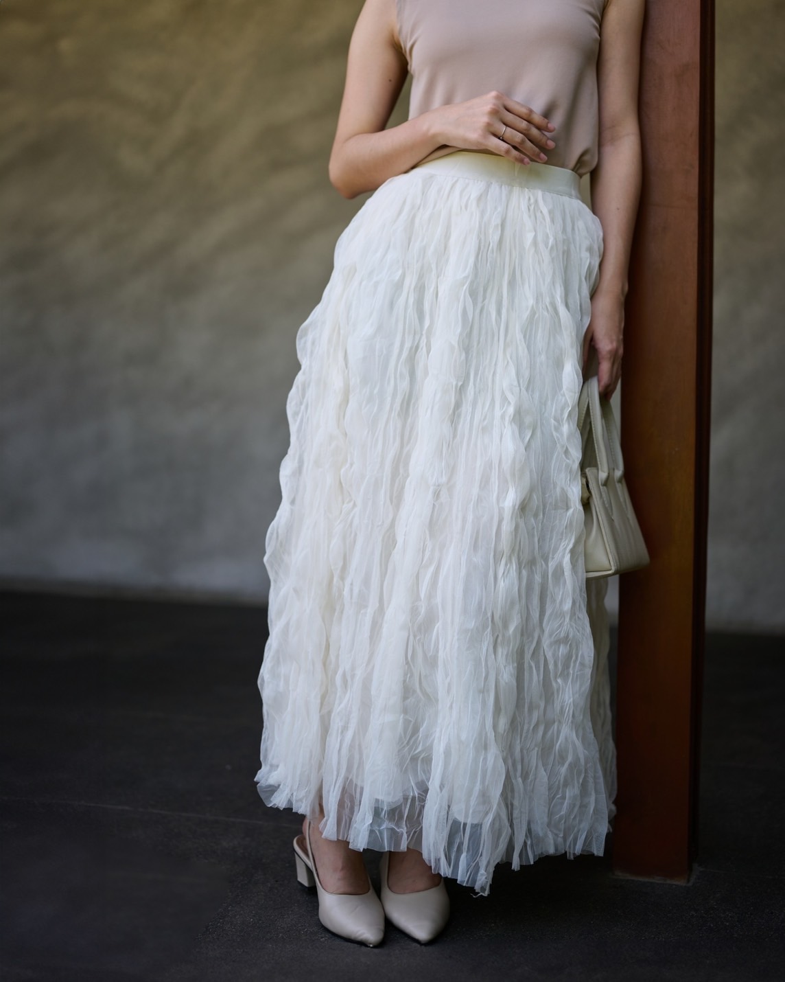 Fidya Skirt Kode 429 Ivory