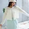 Anya Cardigan Broken White - Image 2