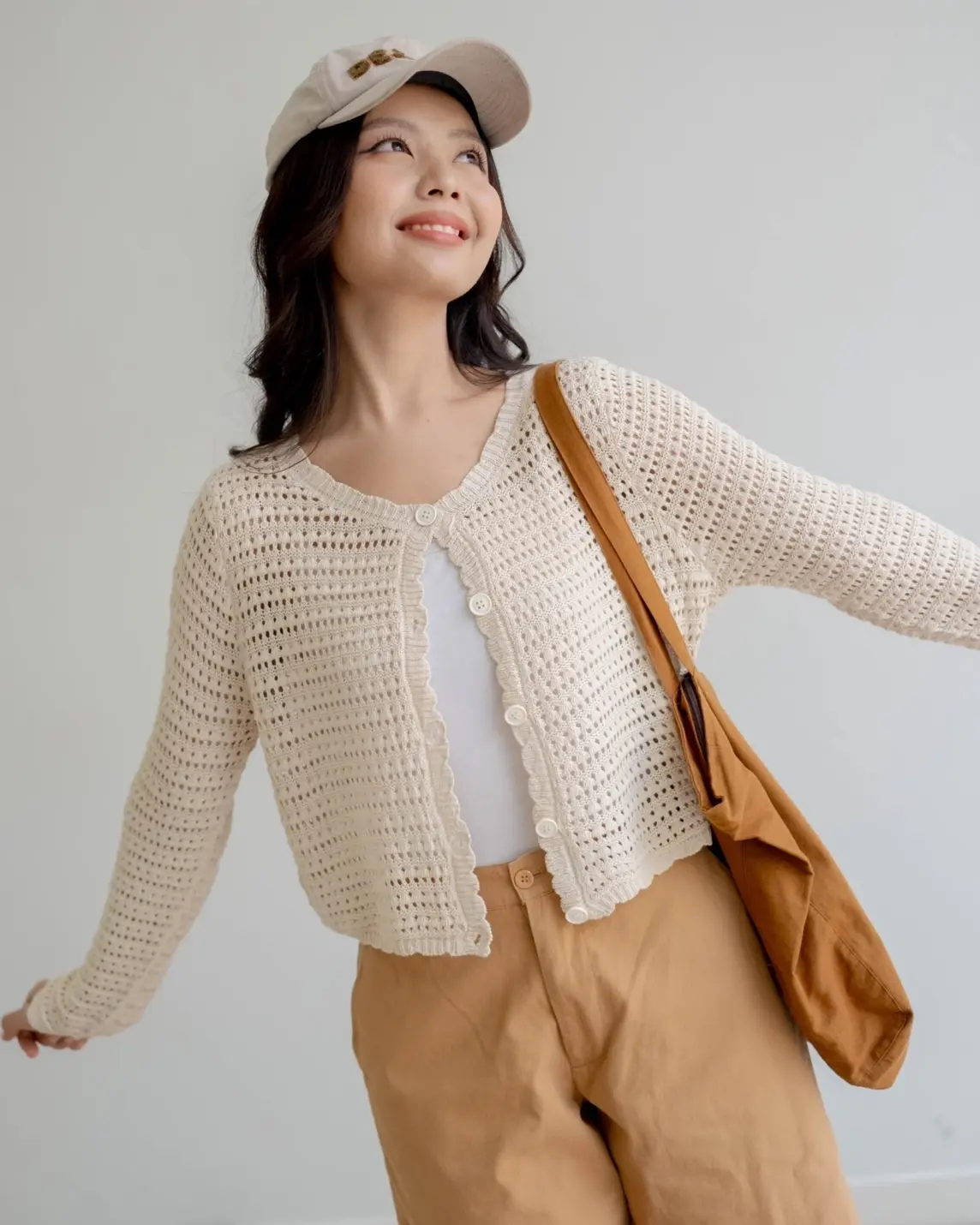 Anya Cardigan Ivory