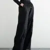 Qaley Cargo Pants Kode 412 Black - Image 3