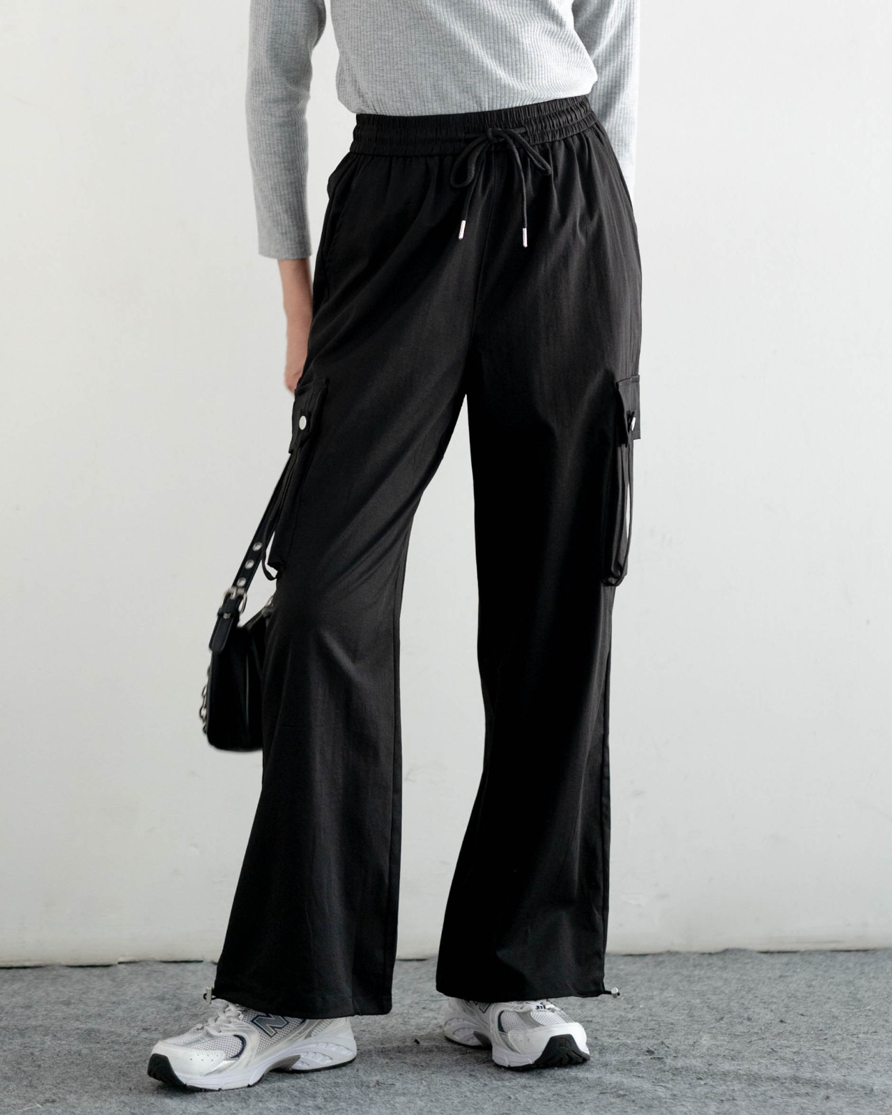 Gaela Cargo Pants Kode 161A Black - Image 2