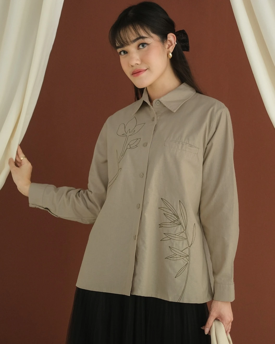 Diali Shirt Khaki