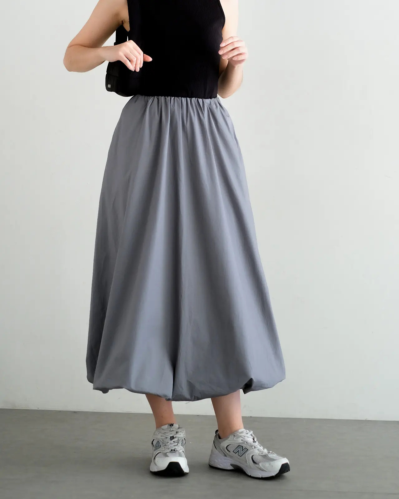 Carmela Skirt Kode F158 Dark Grey