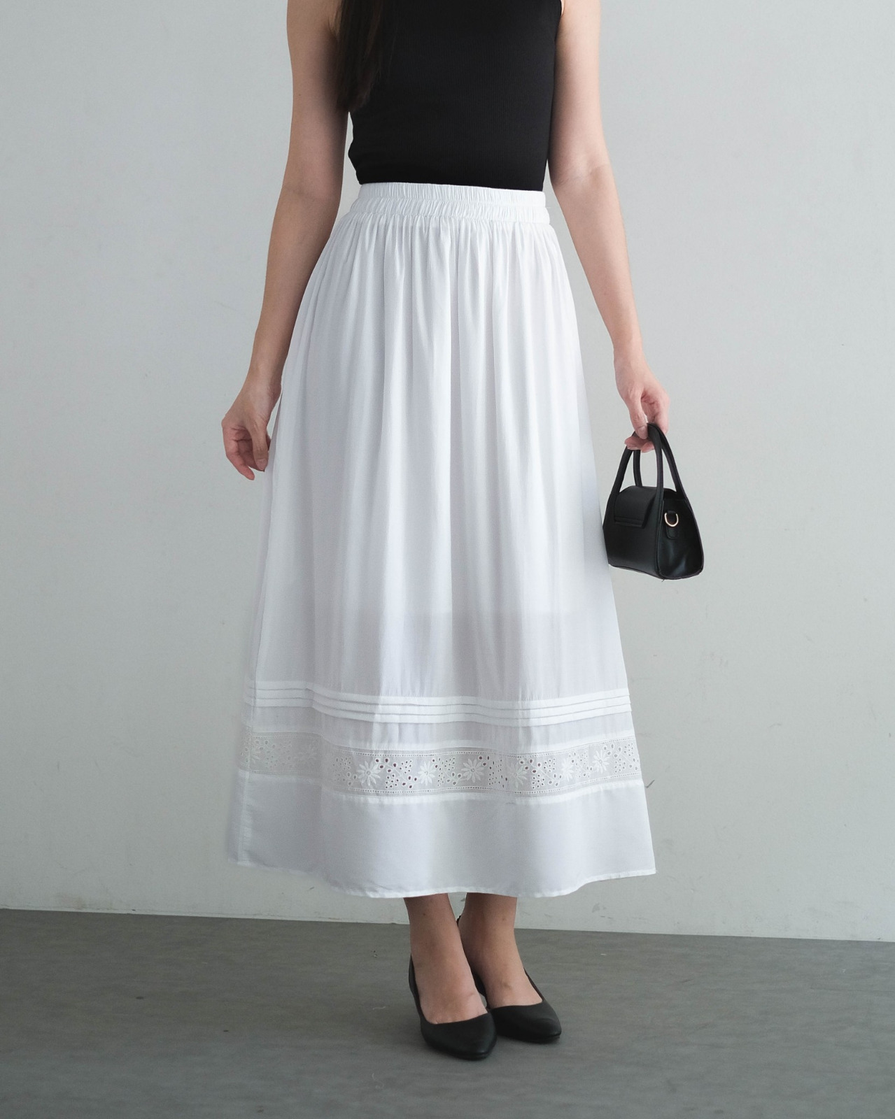 Zowiya Skirt Kode 478 Broken White - Image 2