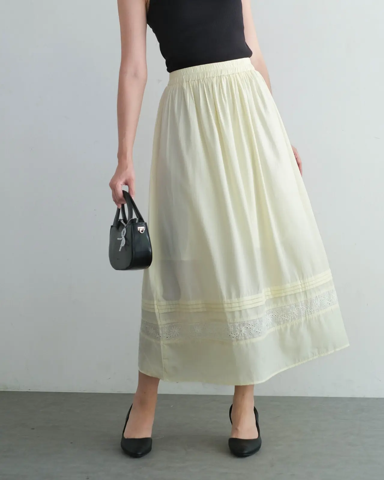 Zowiya Skirt Kode 478 Yellow - Image 2