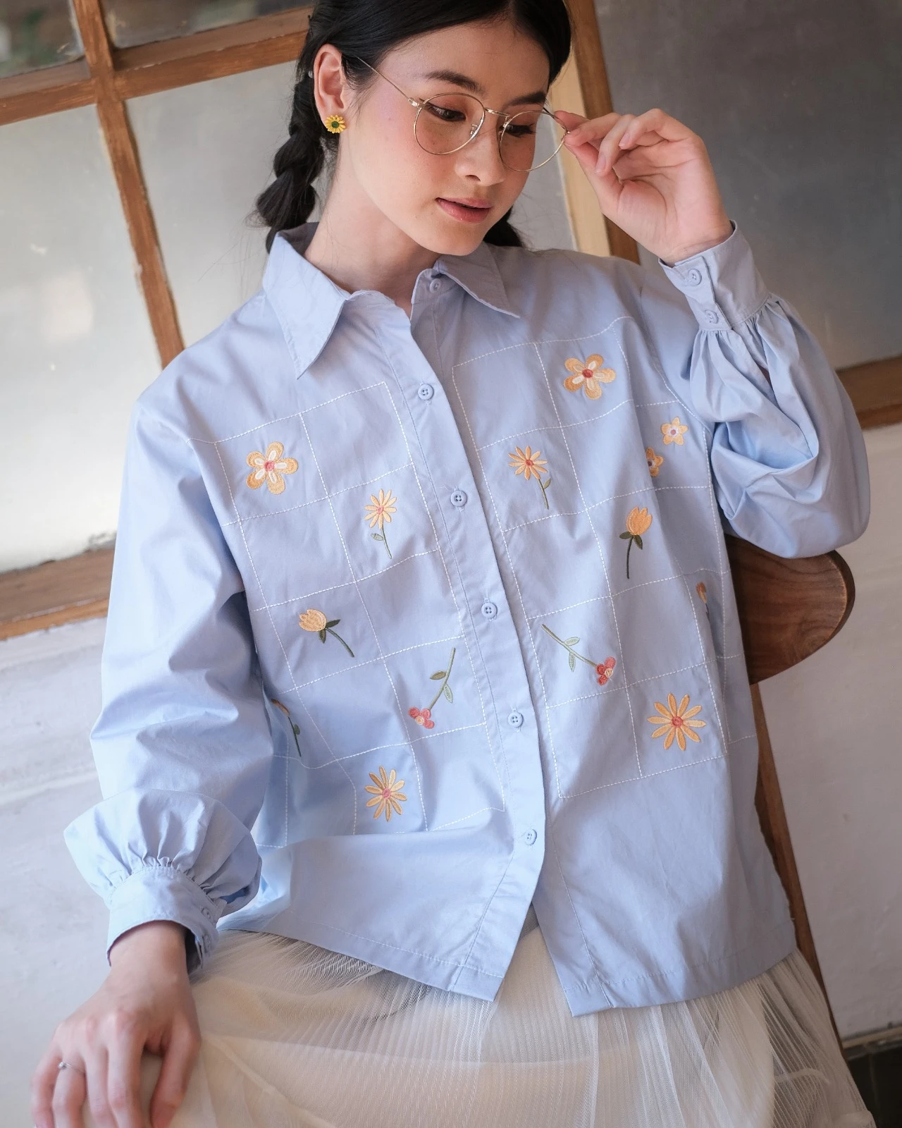 Alternative view of Rishi Shirt Blue