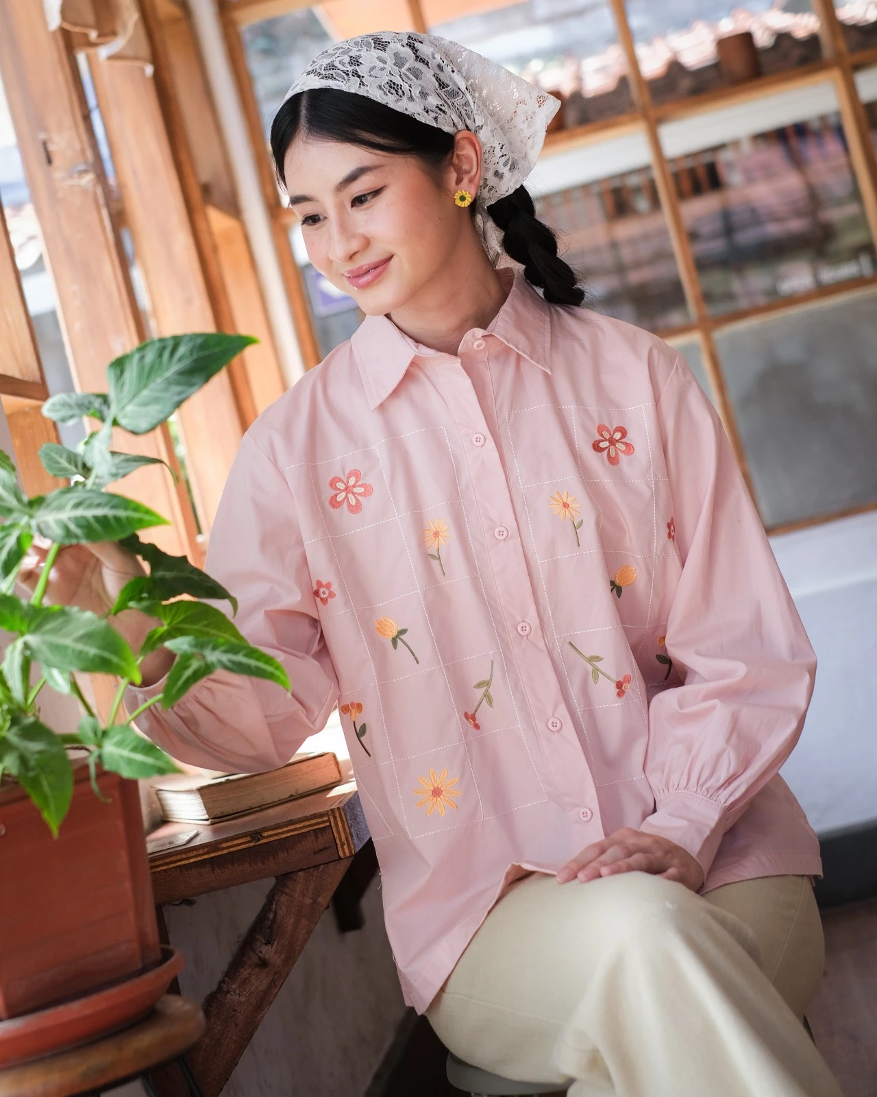 Alternative view of Rishi Shirt Pink