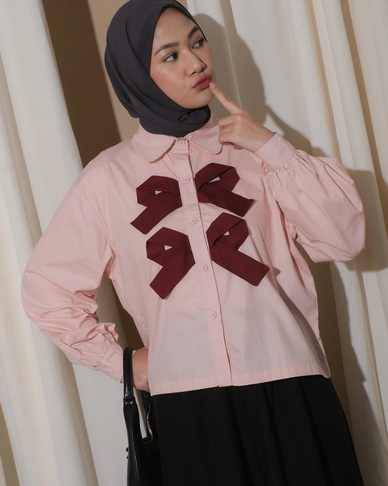 Soljin Shirt Pink - Image 2