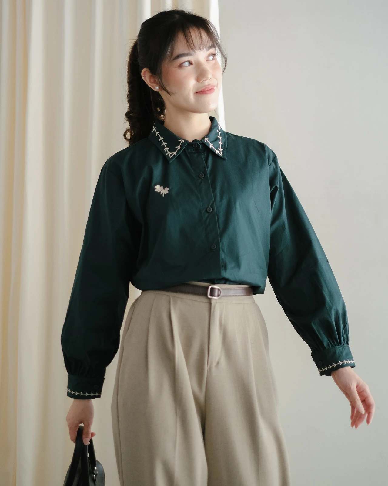 Vals Shirt Sage Green