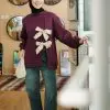 Garcella Sweater Burgundy - Image 2