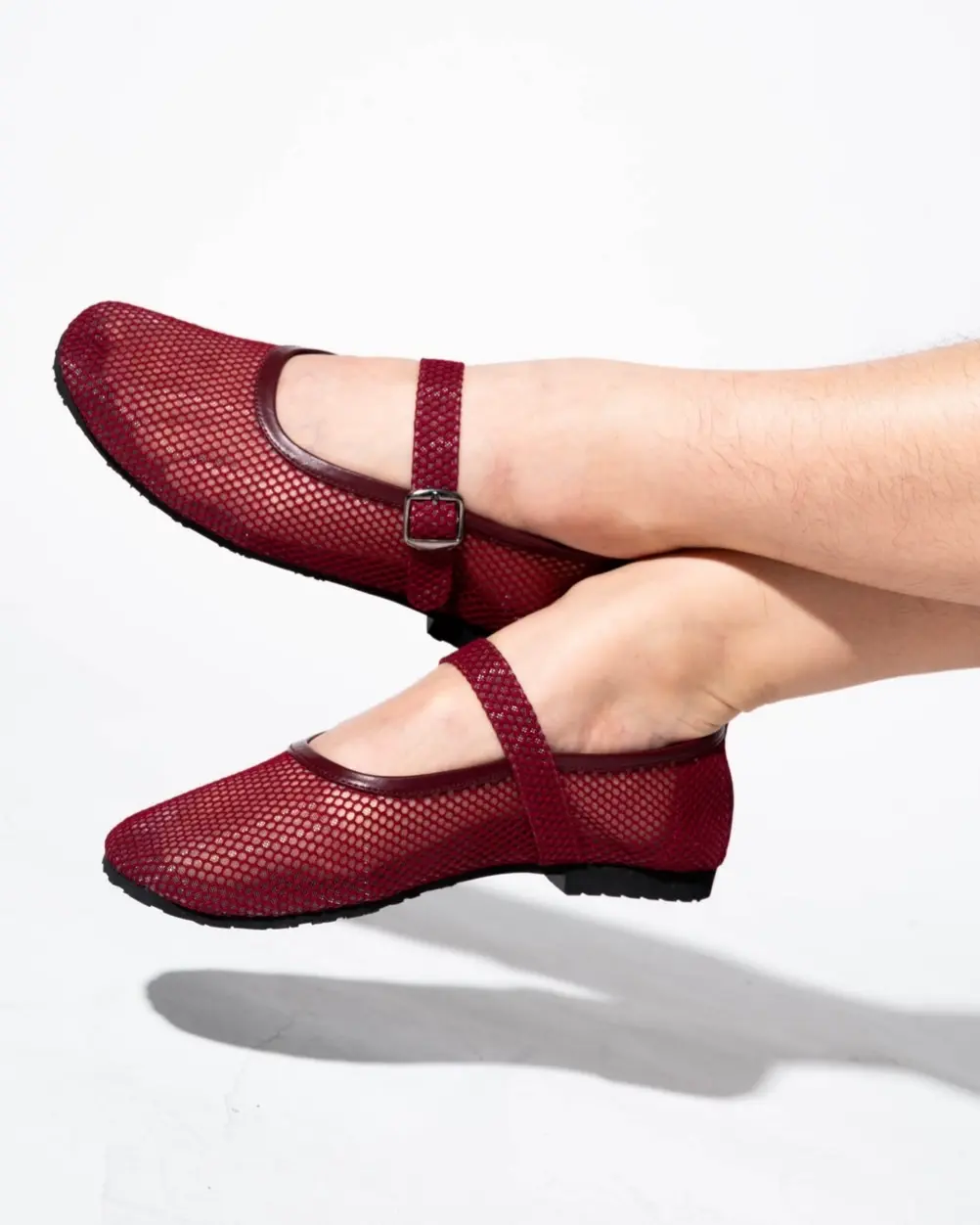 Almira Flatshoes Maroon