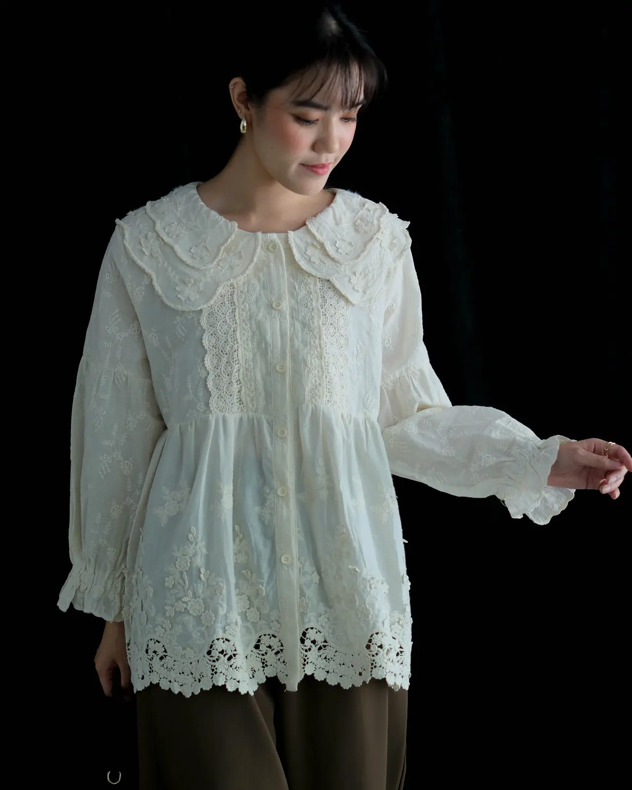 Askary Shirt Kode 58A Ivory - Image 5