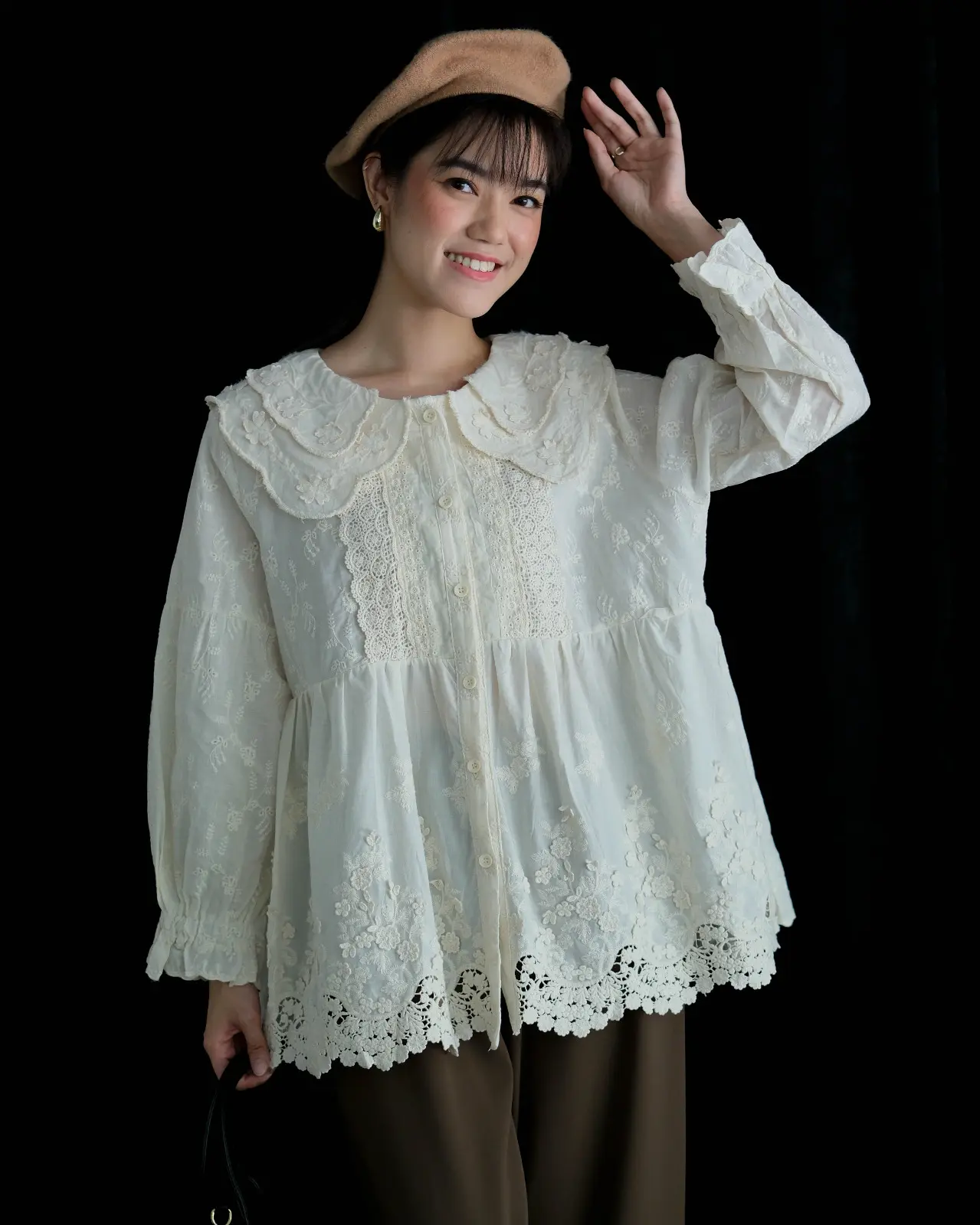 Askary Shirt Kode 58A Ivory