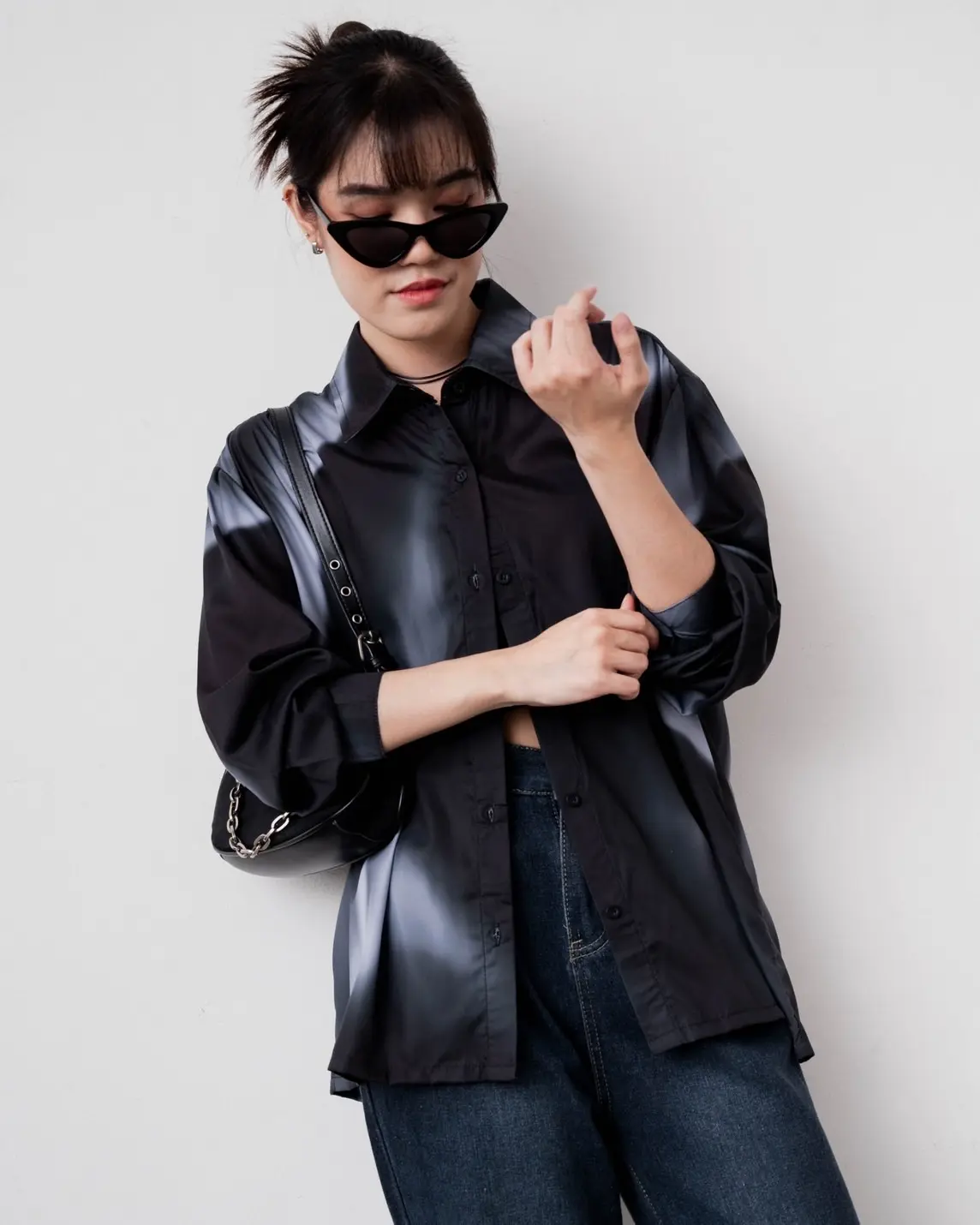 Aurora Shirt Black - Image 3