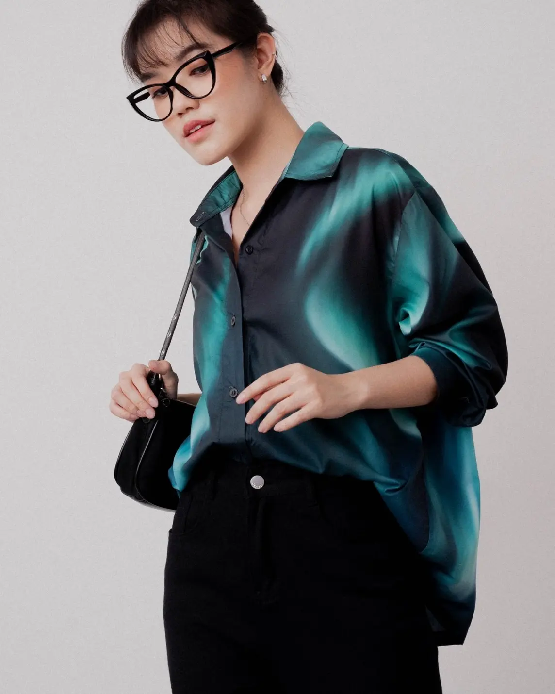 Aurora Shirt Glass Green - Image 2