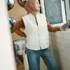 Biona Vest Kode 129B Ivory