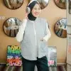 Biona Vest Kode 129B Light Grey