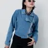 Blaze Denim Jacket Kode 152B Medium Blue - Image 2